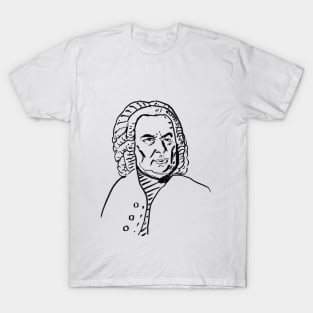 Johann Sebastian Bach - sketch T-Shirt